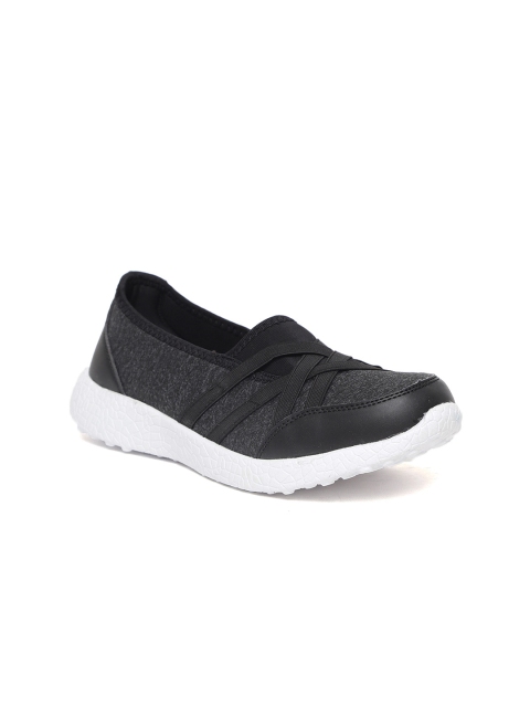 

Lee Cooper Women Charcoal Grey Slip-On Sneakers