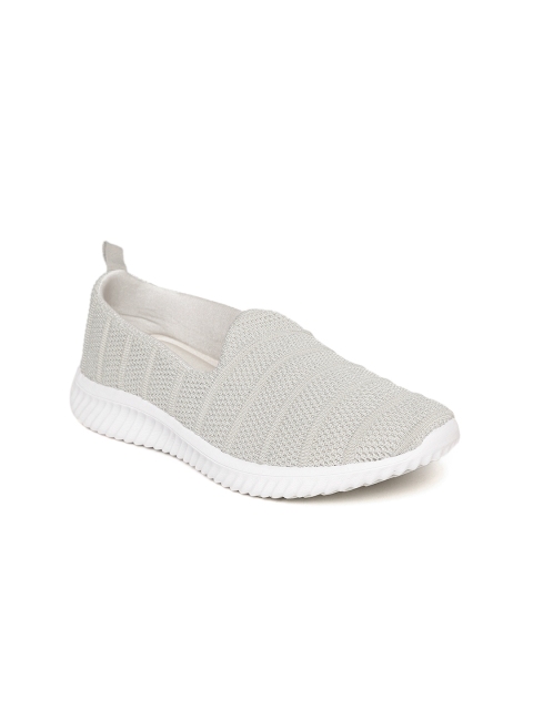 

Lee Cooper Women Grey Slip On Sneakers