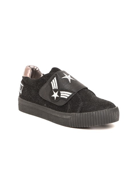 

Jove Women Black Sneakers