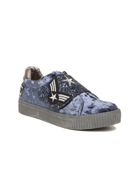 

Jove Women Navy Blue Sneakers