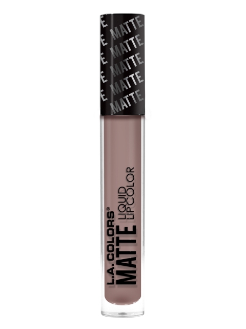 

L.A colors Eclipse Matte Liquid Lip Color CLG409, Brown