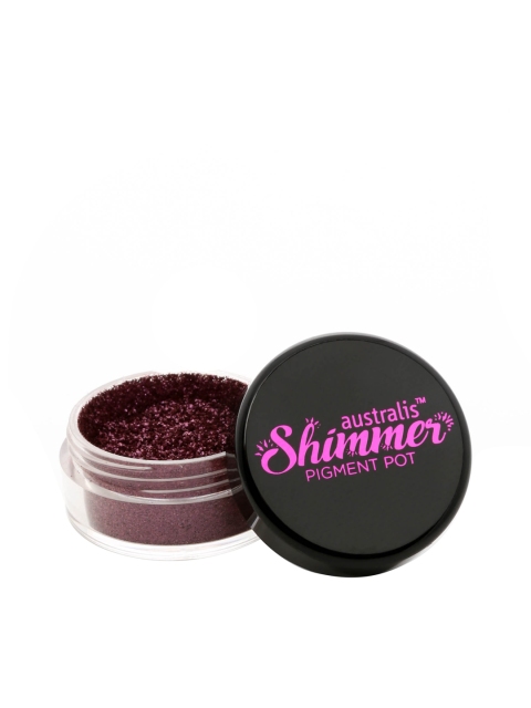 

Australis 83735 Beaming Berry Shimmer Pigment Pots Eyeshadow, Maroon