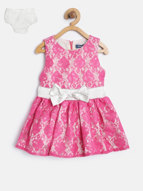 

Nauti Nati Girls Pink Lace Fit and Flare Dress