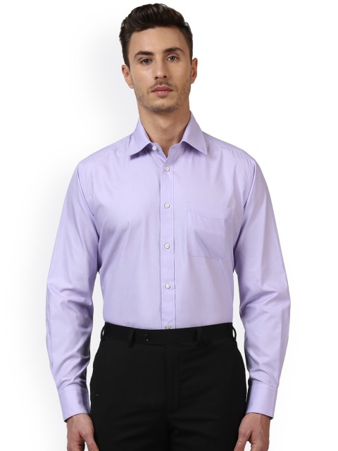 

Park Avenue Men Violet Slim Fit Solid Formal Shirt