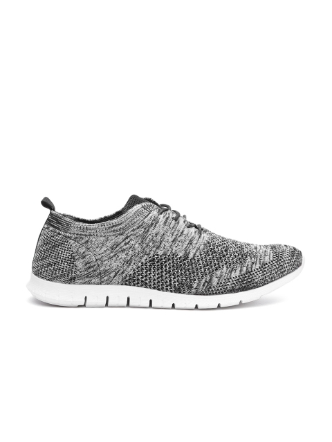 

ether Women Grey Melange Patterned Sneakers