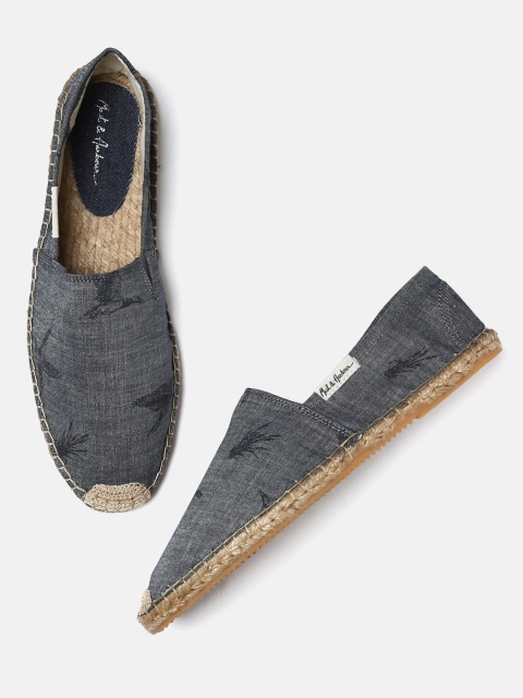 

Mast & Harbour Men Navy Blue Espadrilles