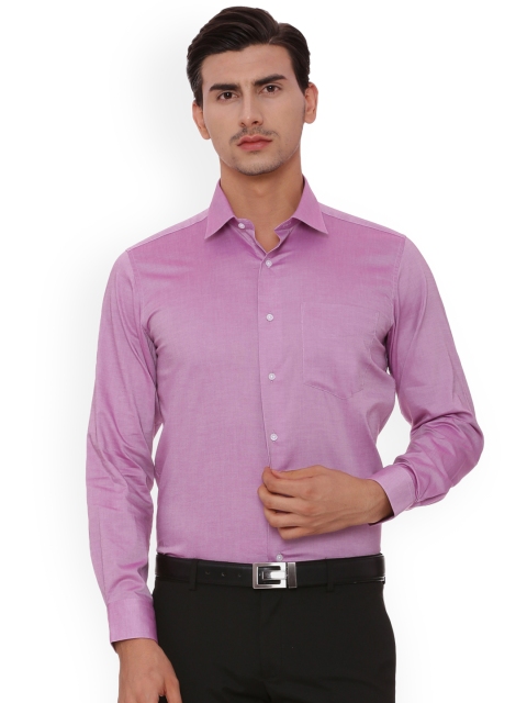 

Van Heusen Men Purple Slim Fit Solid Formal Shirt