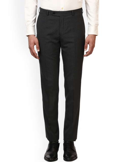 

Raymond Men Grey Slim Fit Solid Formal Trousers