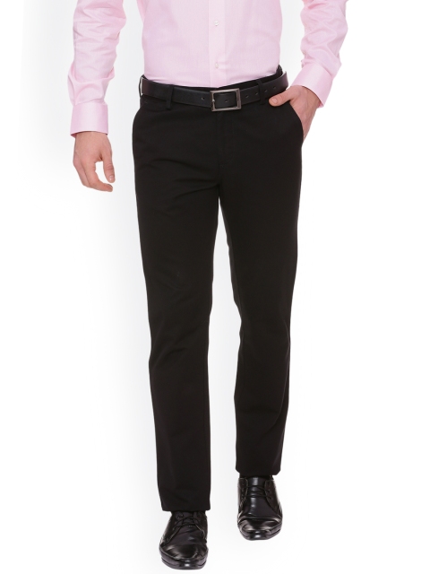 

Allen Solly Men Brown Comfort Regular Fit Solid Formal Trousers