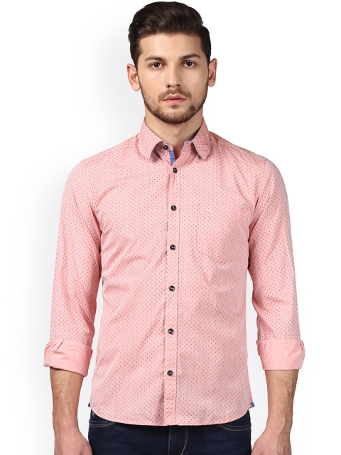 

Parx Men Coral Slim Fit Printed Casual Shirt
