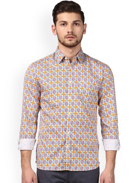 

Parx Men Multicoloured Slim Fit Printed Casual Shirt, Multi