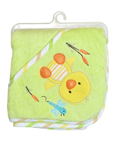 

Kiwi Kids Green Hooded Bath Towel