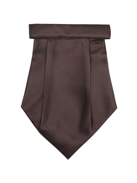 

Alvaro Castagnino Brown Solid Cravat
