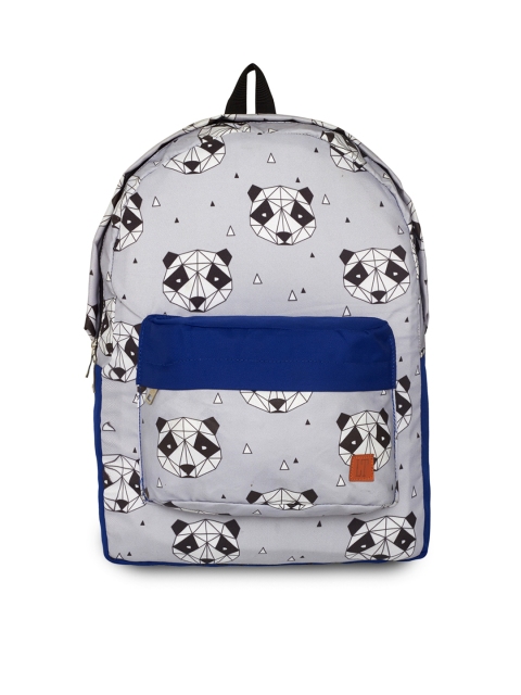 

Lemon Trunk Women Grey & Blue 24.85L Backpack