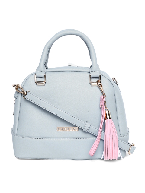 

Caprese Blue Solid Handheld Bag