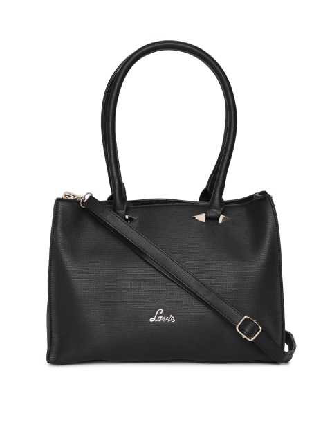 

Lavie Black Solid Handheld Bag