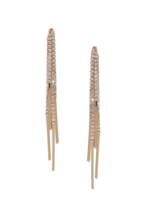 

Ayesha Gold-Toned Contemporary Drop Earrings