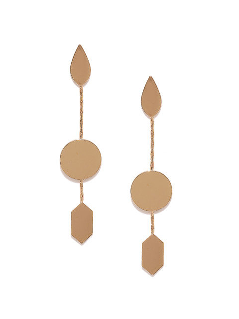 

Ayesha Gold-Toned Contemporary Drop Earrings