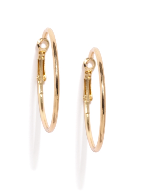 

Ayesha Gold-Toned Circular Hoop Earrings