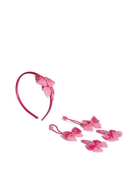 

Toniq Kids Set of 5 Hair Accessory Set, Pink