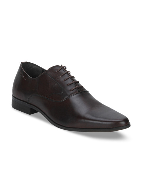 

Red Tape Men Coffee Brown Leather Formal Oxford Shoes