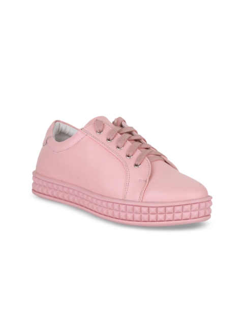 

Bruno Manetti Women Pink Sneakers