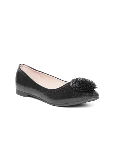 

Jurado Women Black Solid Ballerinas