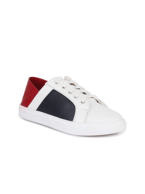 

Bruno Manetti Women White Sneakers