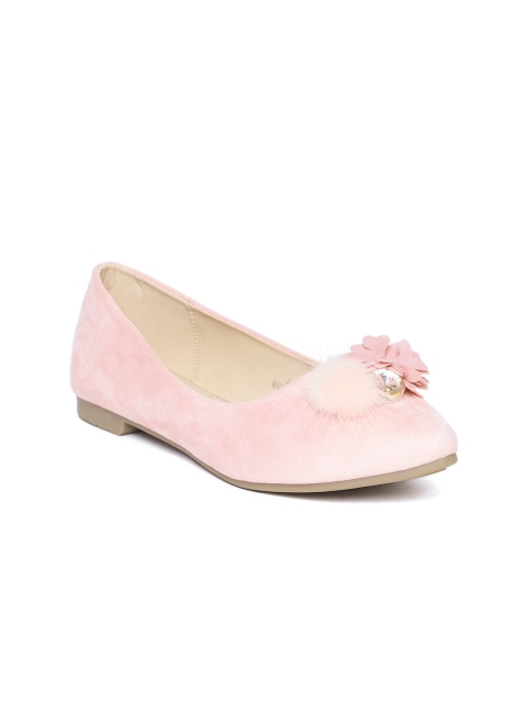 

Jurado Women Pink Solid Ballerinas