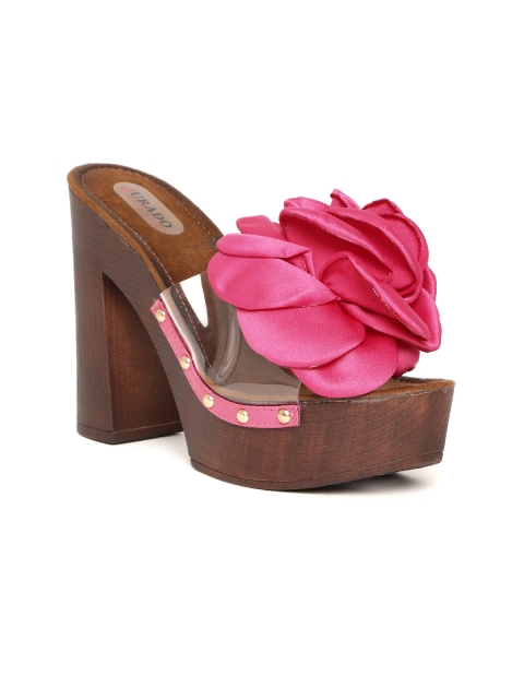 

Jurado Women Pink Floral Platforms