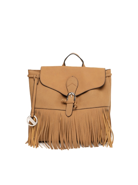 

U.S. Polo Assn. Women Brown Tasselled Backpack