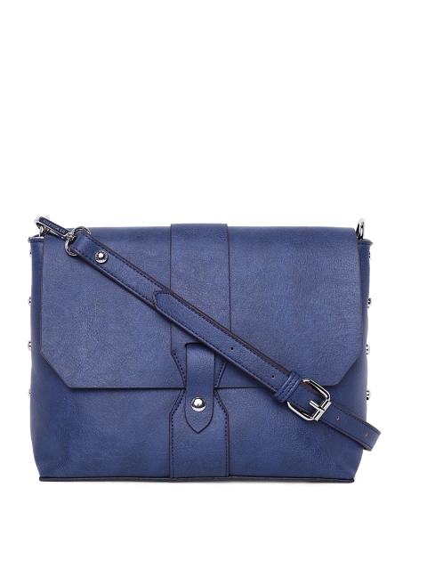 

U.S. Polo Assn. Women Blue Solid Sling Bag