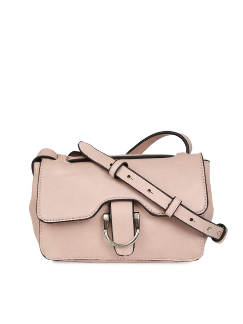 

U.S. Polo Assn. Women Nude-Coloured Solid Sling Bag