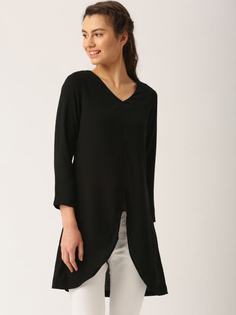 

Jaipur Kurti Women Black Solid Top