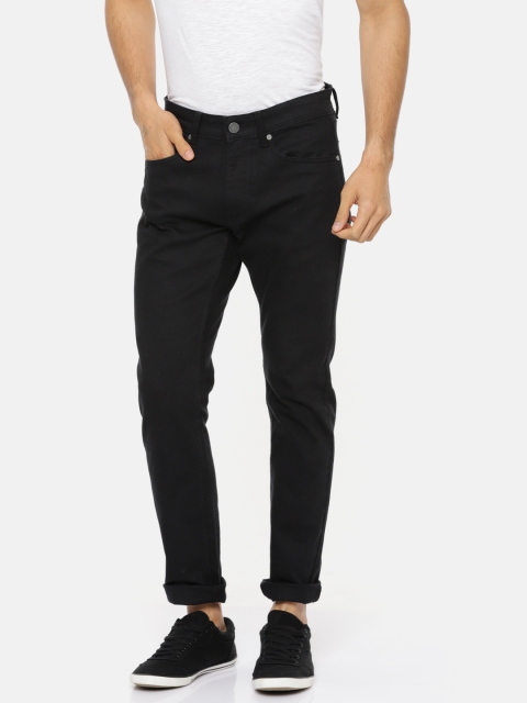

Nature Casuals Men Black Slim Fit Mid-Rise Clean Look Stretchable Jeans