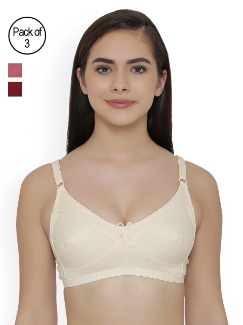 

Clovia Pack Of 2 Bra, Pink