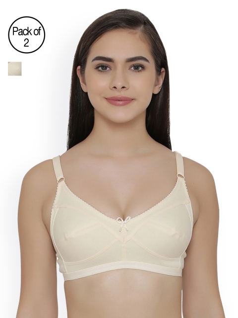 

Clovia Pack Of 2 Bra, Beige