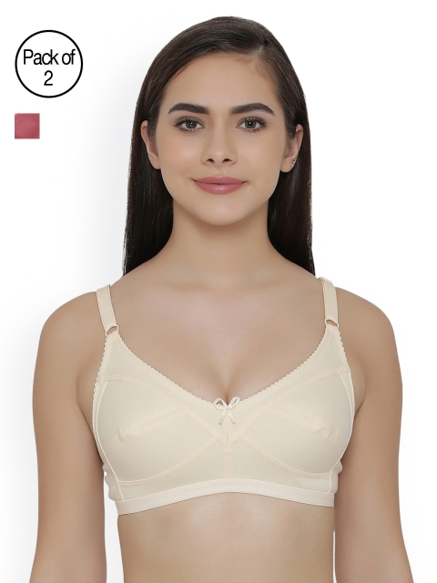 

Clovia Pack Of 2 Bra, Beige