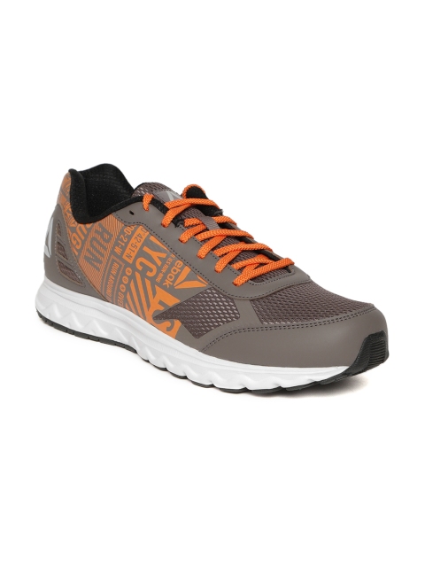 

Reebok Men Taupe Run Voyager Xtreme Printed Running Shoes