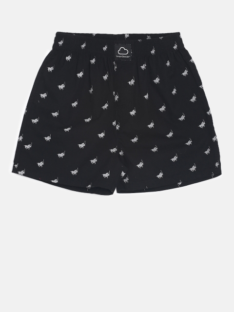 

Sweet Dreams Boys Black Printed Boxers BB-592618