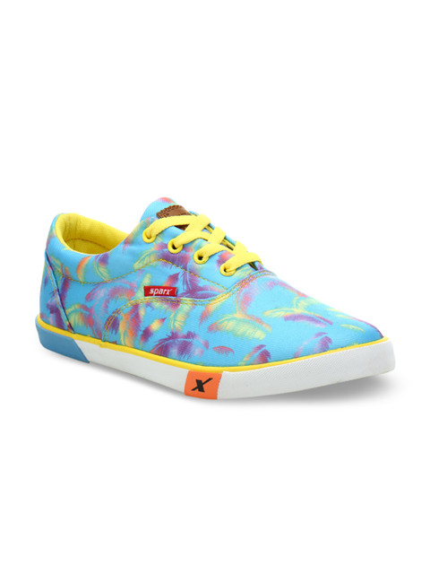 

Sparx Women Blue And Yellow Sneakers
