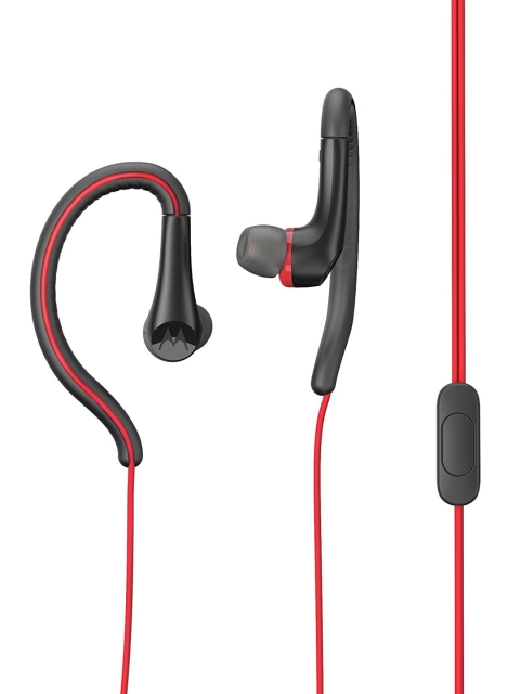 

Motorola Unisex Black & Red EAR BUDS Earphones