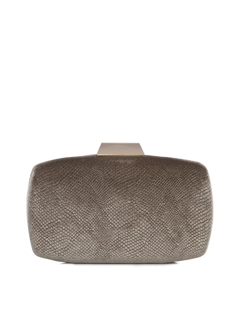 

Kazo Brown Textured Clutch