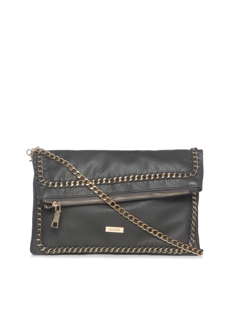 

Kazo Grey Solid Clutch