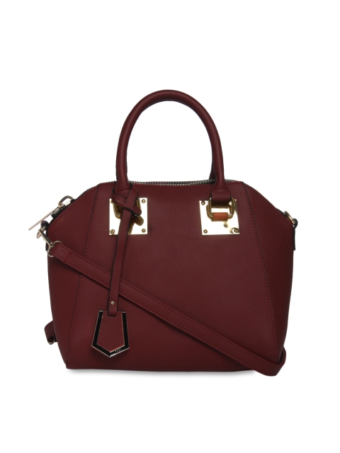 

Kazo Women Maroon Solid Handheld Bag