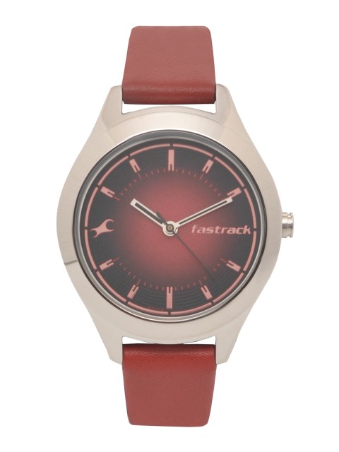 

Fastrack Unisex Red & Black Analogue Watch