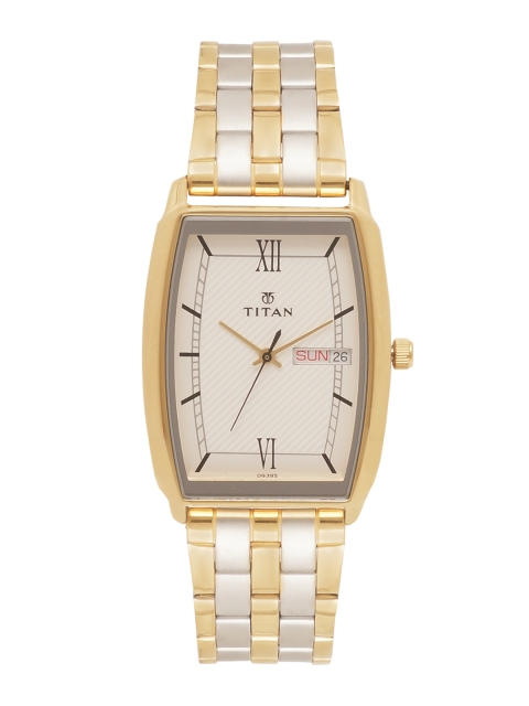 

Titan Men White Analogue Watch NK1737BM01