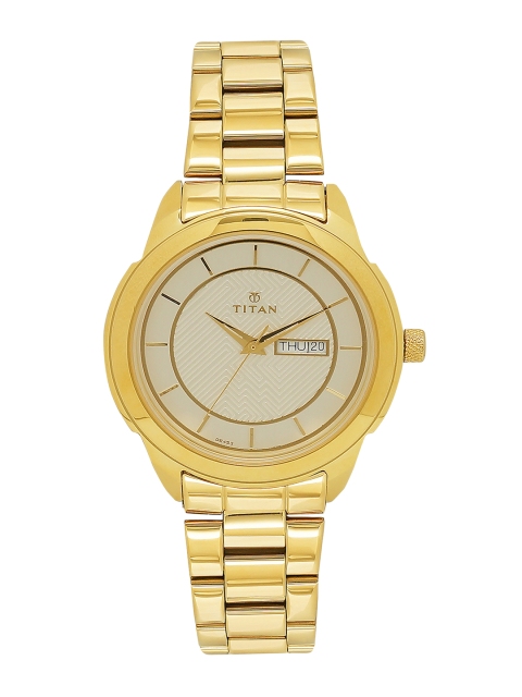 

Titan Men Silver-Toned Analogue Watch