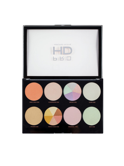 

Makeup Revolution London Pro Hd Amplified Highlighter Palette - Glow Getter 32gm, Pink