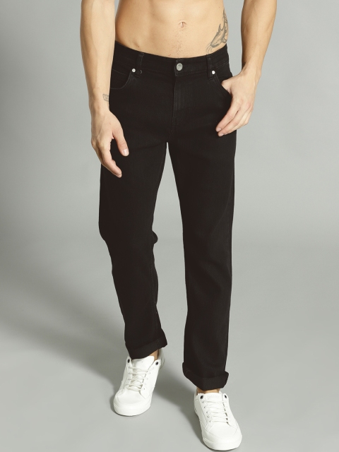

Roadster Men Black Slim Fit Mid-Rise Clean Look Stretchable Jeans